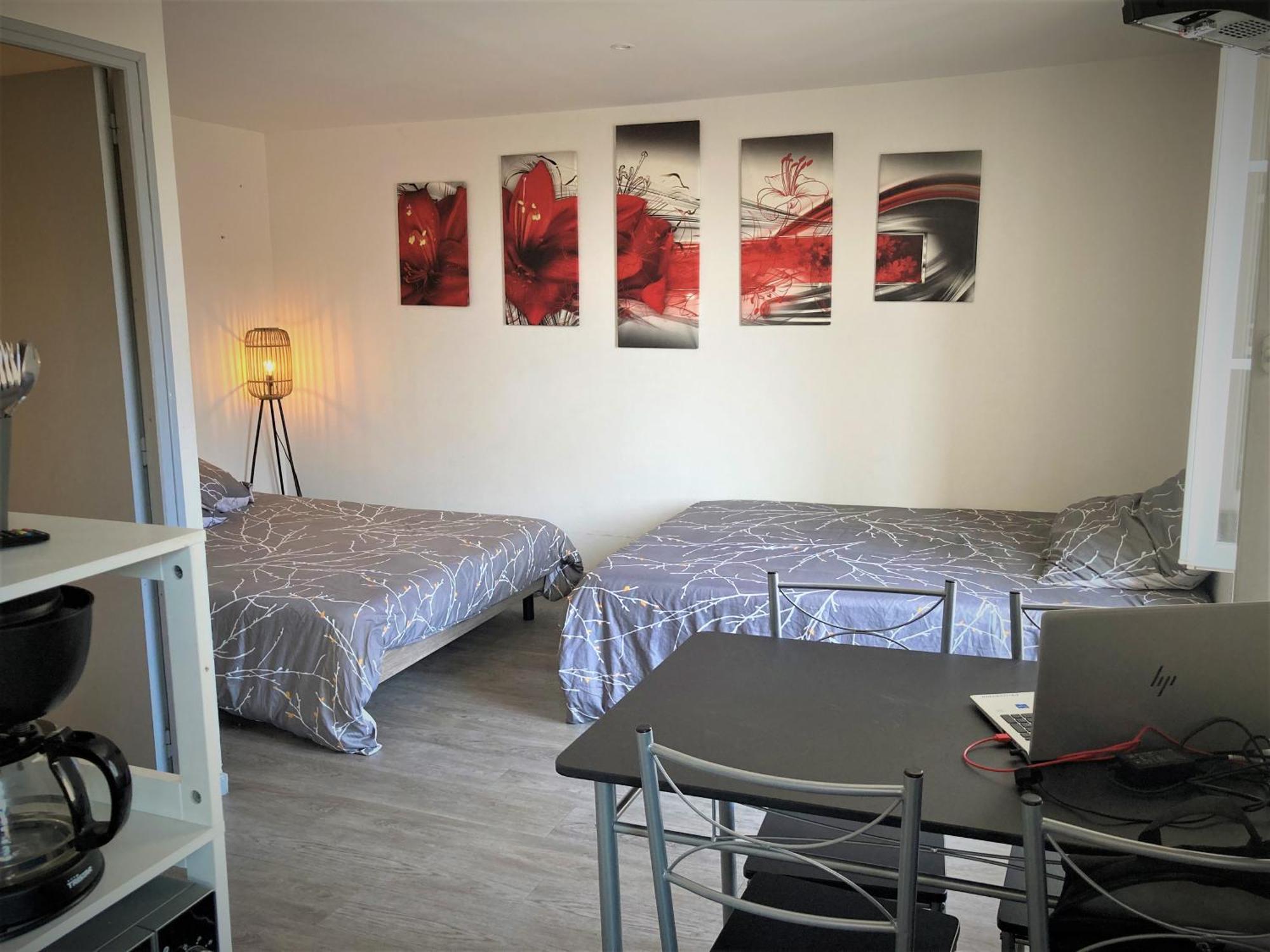 Studio Double 11 Avec Wifi Limoges Dış mekan fotoğraf